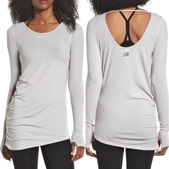 (2/$20) New Balance Long Sleeve Workout Tee - Picture 1 of 8